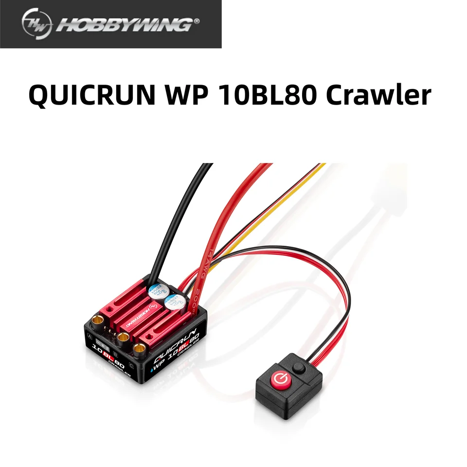 HobbyWing Quicrun WP 10BL80 クローラー 2-4S ESC&外装 3530SL 1700KV