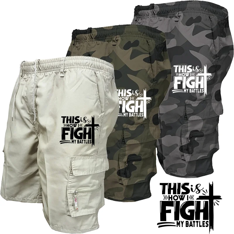 

Быстросохнущие шорты, летние спортивные шорты с несколькими карманами, повседневные эластичные шорты на шнуровке, спортивные шорты для фитнеса