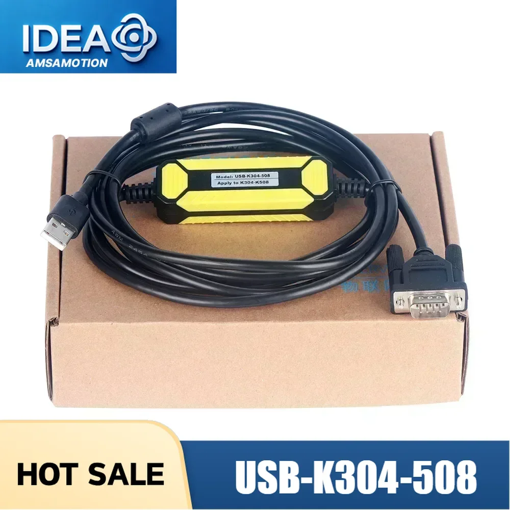 USB-K304-508 PLC Programming Cable for Kinco K304 K306 K308 K504 K506 K508 Series Programmable Logic Controller Download Line