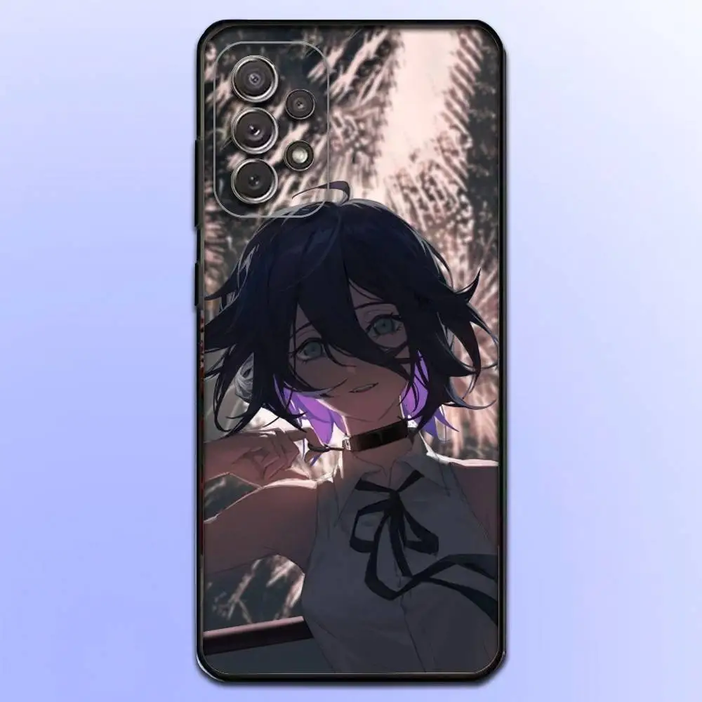 C-Chainsaw Man R-Reze 電話ケース Samsung S25、S24、S21、S22、S23、S30、Ultra、S20、Plus、Fe、Lite、Note、10、9、5G ブラックカバー用