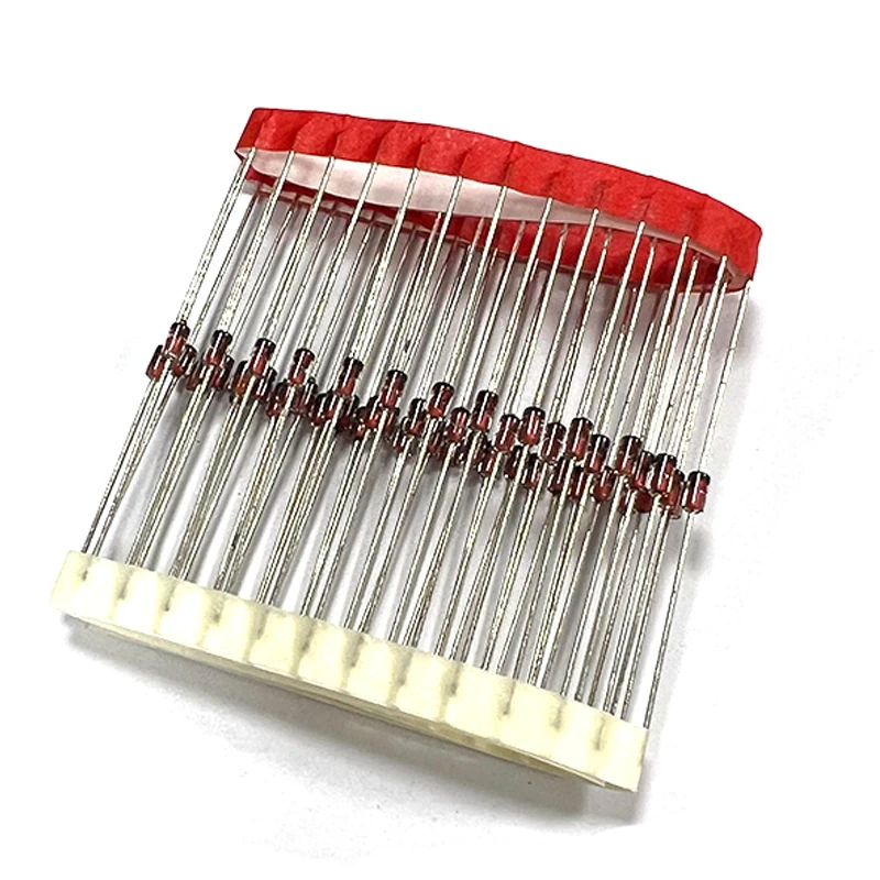 

50pcs Zener Diode New Original 1N4734A 1N4734 1N4735A 1N4735 DO-41 1N4728-1N4755 3.6V--43V 1W 5v6 6v2 5.6v 6.2v