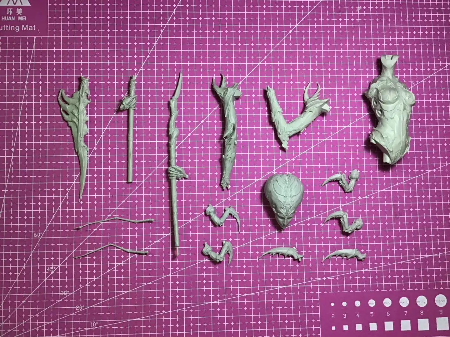 

1/10 Resin Model Bust GK，Unassembled and unpainted kit