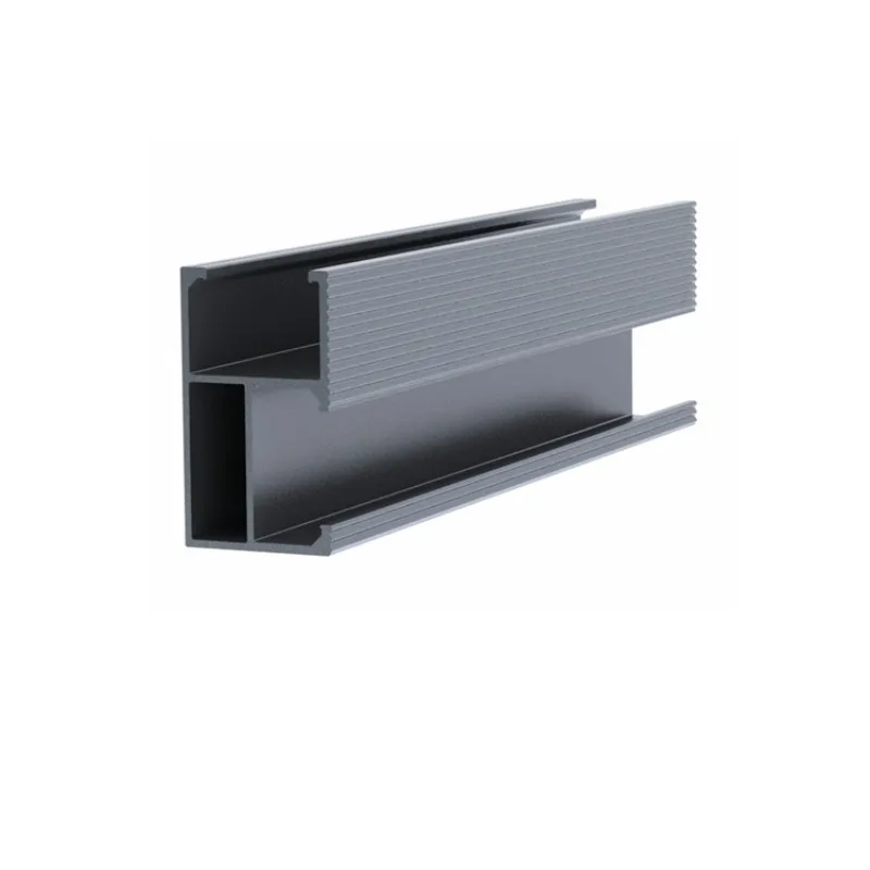 Combined photovoltaic bracket track Photovoltaic roof support track, aluminum combined photovoltaic bracket track