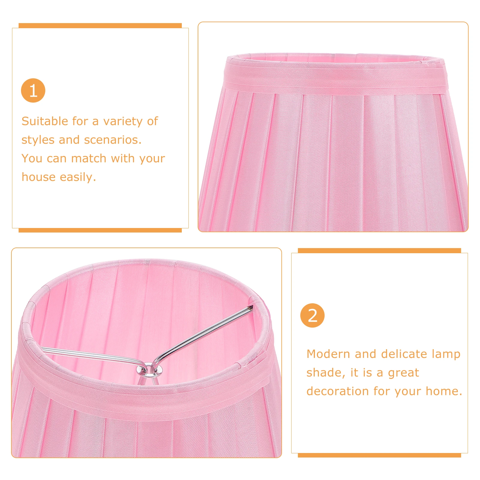 

Fabric Lampshade Light Covers Cloth Drum Birdcage Small Lampshades Table Home Hotel Living Dustproof Protection Hardware