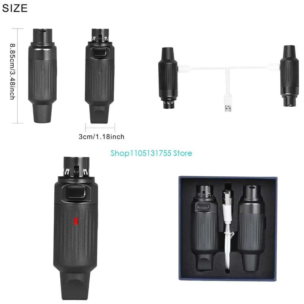 Emetteur-recepteur-sonore-sans-fil-pour-microphones-conception-portable-longue-duree-de-vie-de-la-batterie-pour-evenements-sur-scene-et-enregistrements-en-studio