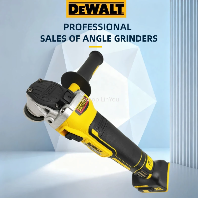 

DEWALT DCG405 125mm flat head angle grinder bare machine tool cutting machine brushless lithium battery tools