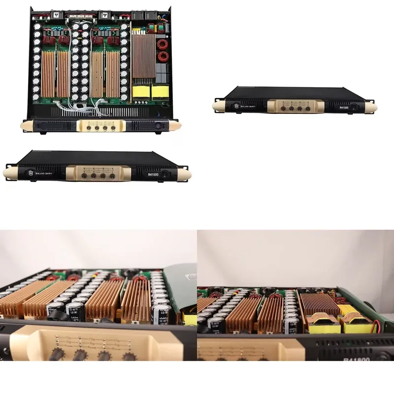 for Roland Crown Amplifier Circuit Board Digital 1U Class D Audio Amp 3000W 600W 4 Channel FR41500