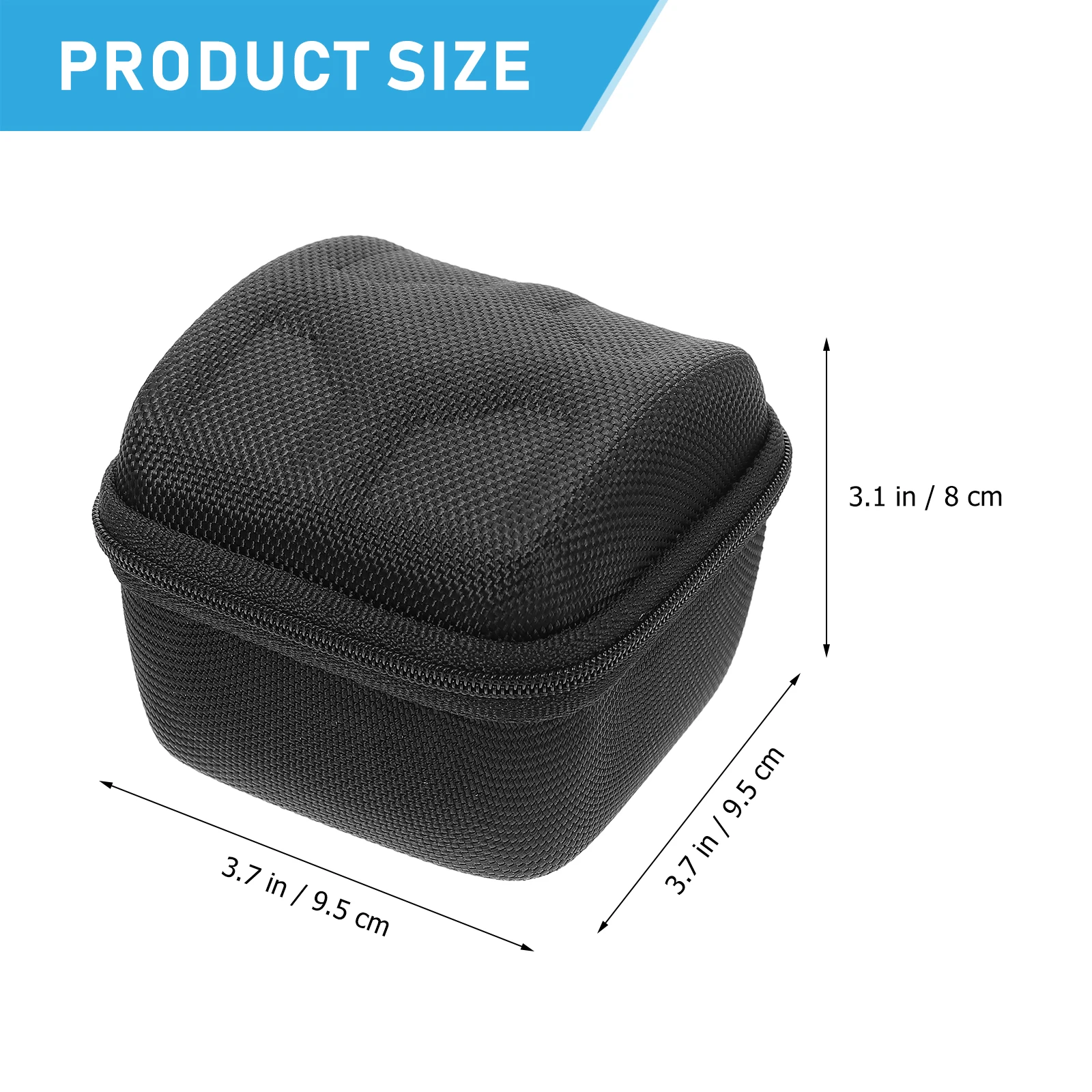 

Oxford Cloth Watch Case Durable Storage Organizer For Men Women Lightweight Travel Friendly Anti-Scratch Pouch For Watches