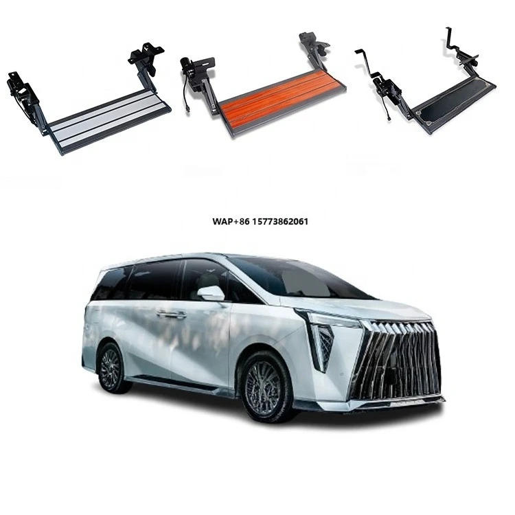 

Original OEM MPV for GAC M8 Nerf Bars Iron Steel Footrest Pedal Side Step Running Boards Electric Universal FitwithOriginalRefit