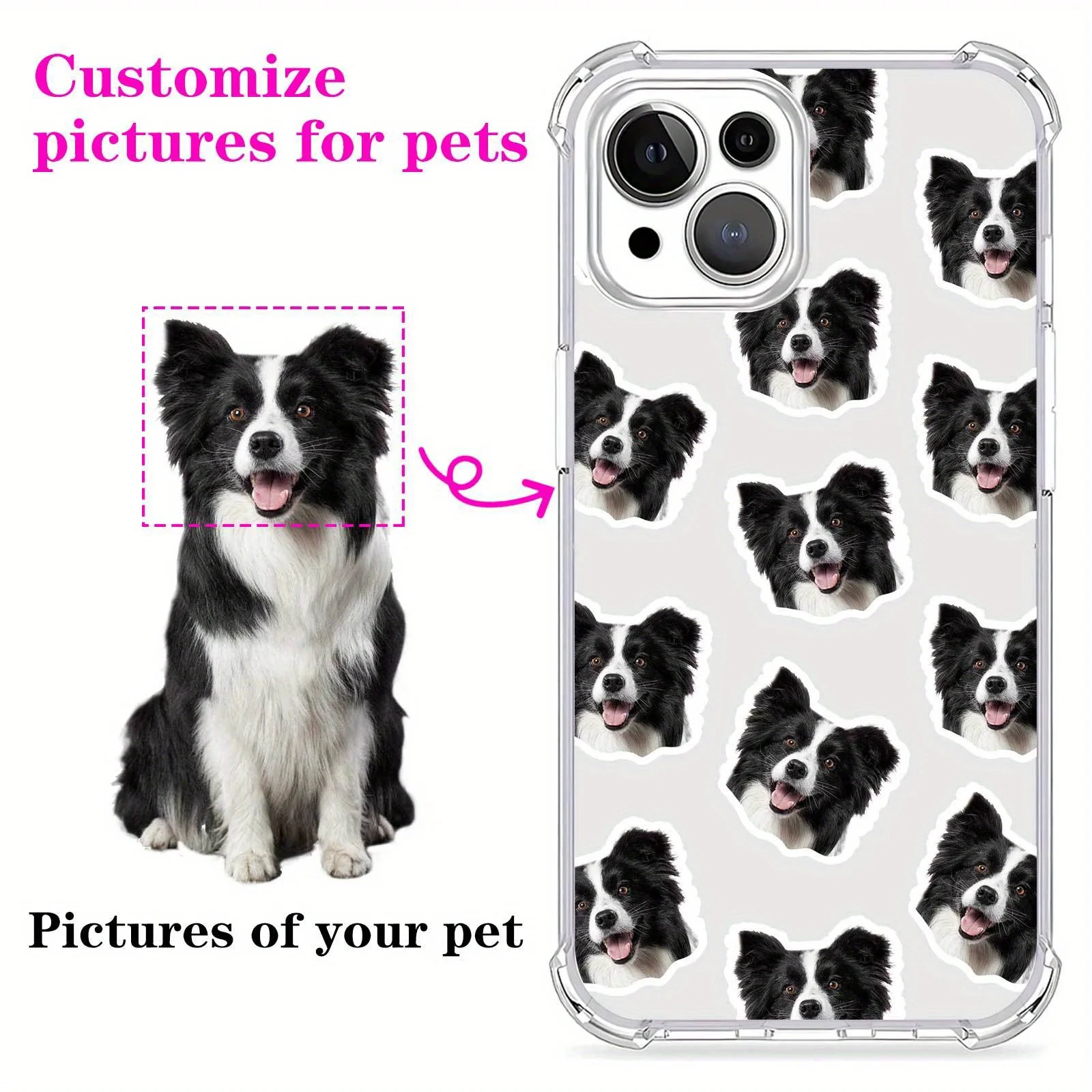Personalized custom pet dog design Phone Case For Samsung A27 A37 A57 A17 A56 A26 A33 A54 A51 A73 A55 A53 A36 A35 A34 A25 4G 5G
