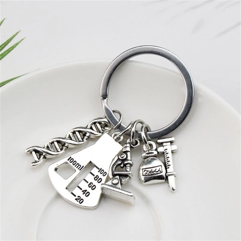 HXBF Backpack Charm Elegant Keychain Metal Metal Previce Perfect for Special Gifts