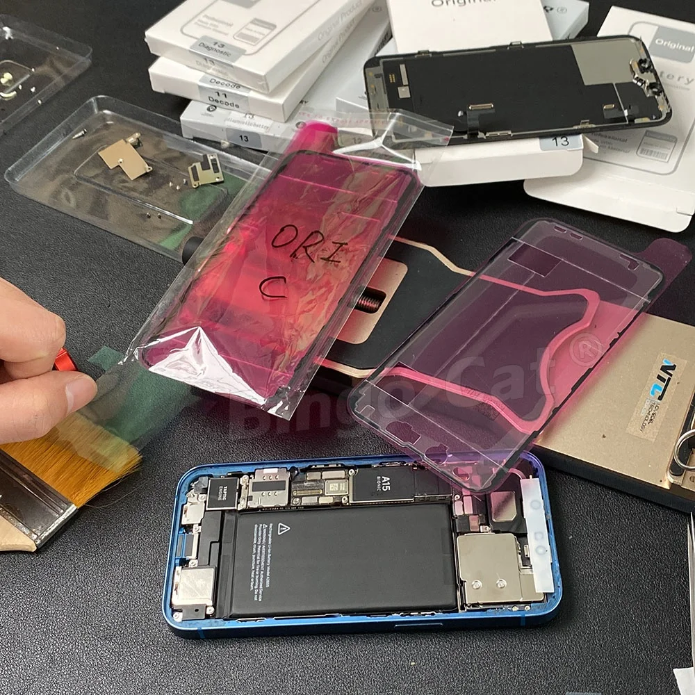 For iPhone 12 13 14 15 Diagnostic Battery Premium 100% High Capacity 0 Cycle Durable No Pop Up 100% Heath Stable On IOS 18 &26