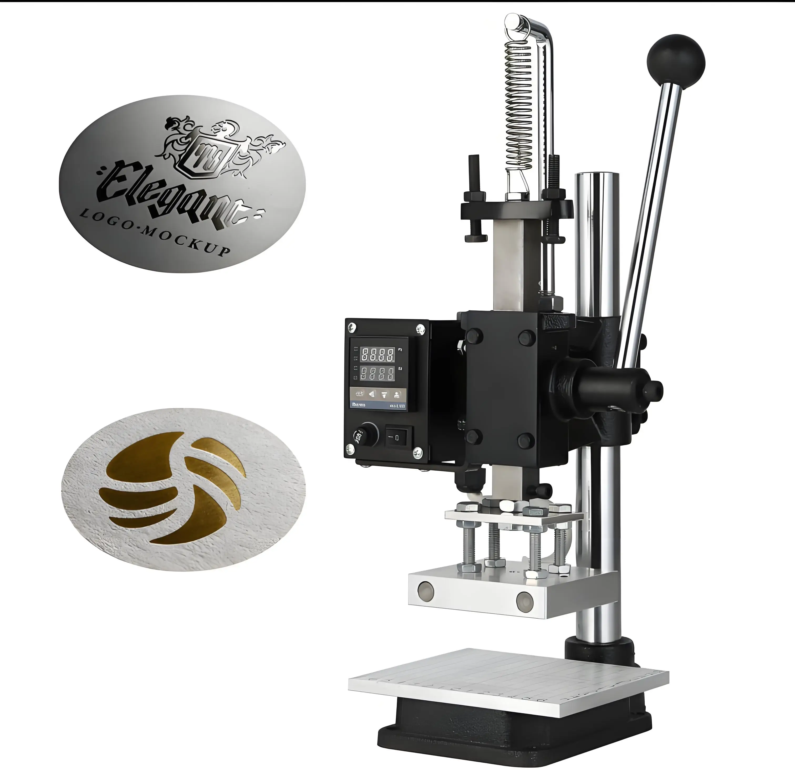 The Hottest Logo And Name Stamping Machine For Leather Leather Pu Stamping Machine Leather Hot Foil Stamping Machine 2