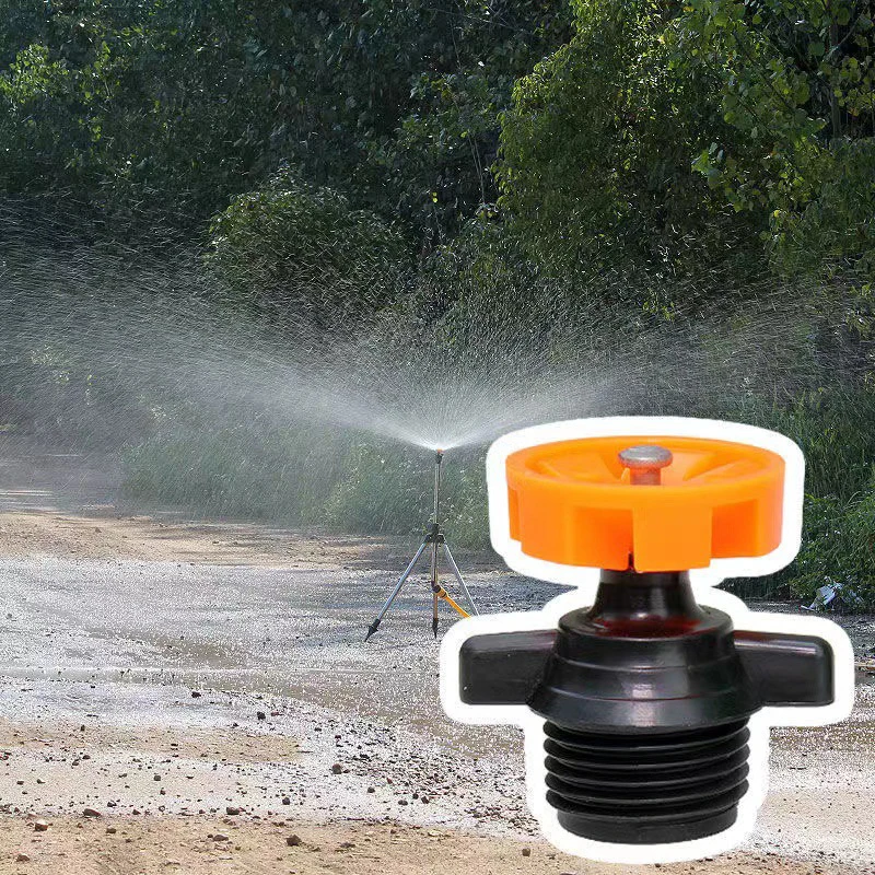 360 Degree Rotating Irrigation Nozzle Turning Sprinkler Garden Lawn Irrigation 1/2 Inch Male Thread Automatic Rotating Sprinkle