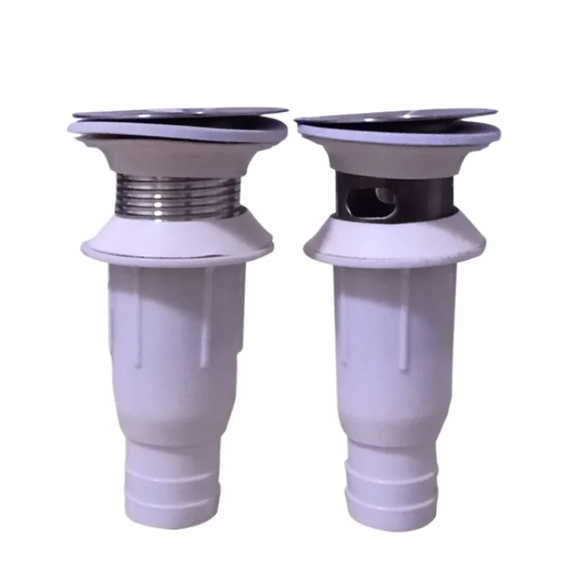 70 مللي متر أنبوب تصريف الوجه للحوض الفولاذ المقاوم للصدأ/PP كونترتوب بالوعة للحمام شبه الصلب استنزاف الأنابيب كذاب نوع #4