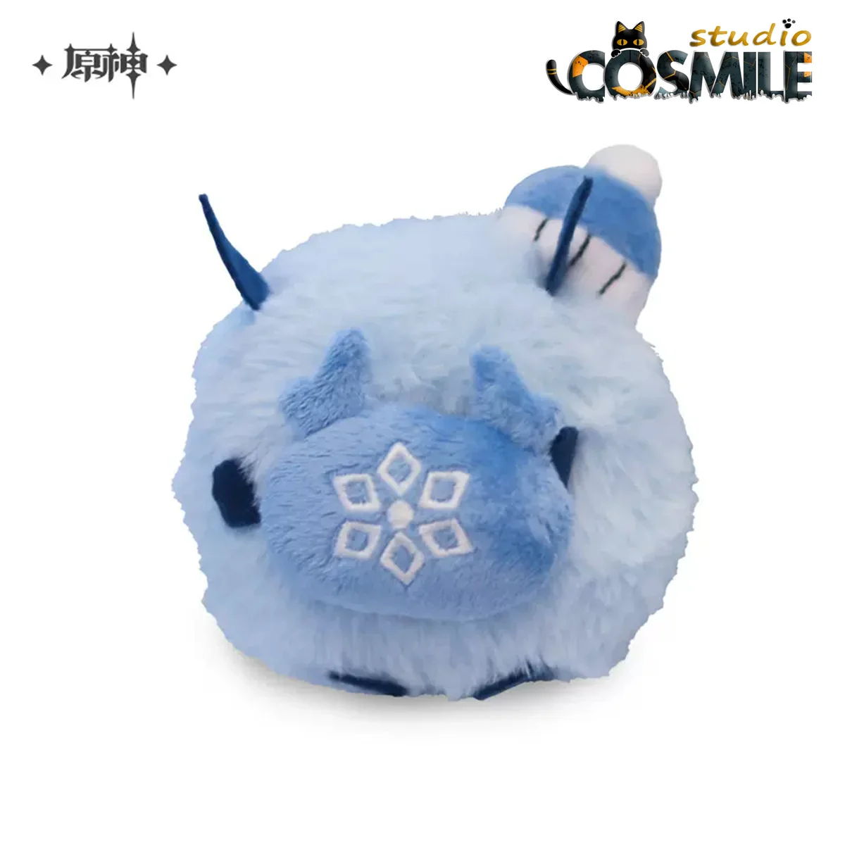 Genshin Impact Plush Keychain, Original Tcho-Tcho Dango, Boneca Omanzyuu, Cosplay Toy, Acessórios de mochila, Sa