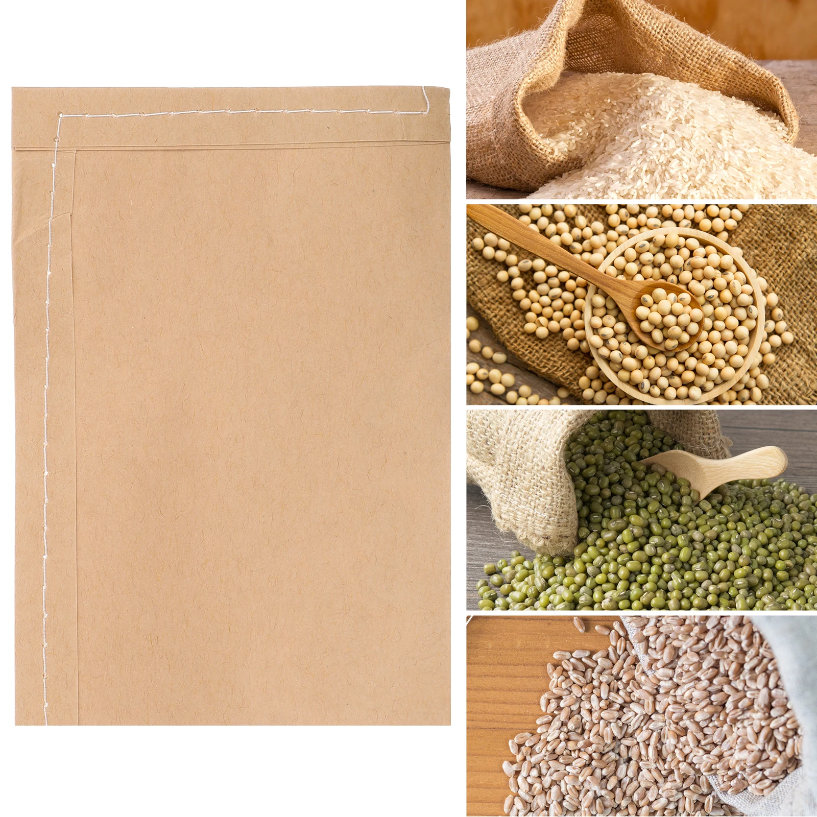

100 Pcs Seed Packaging Bag Durable Paper Envelopes Thread Tie Small Seeds Packets Storage Solution Gardeners