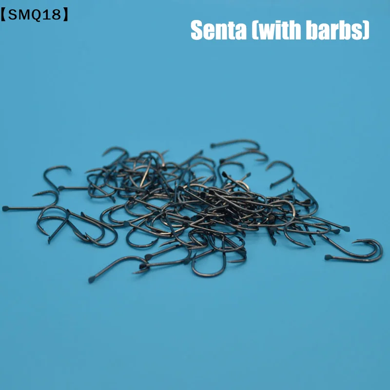 11 Pcs/ Pack High Carbon Steel Outdoor Fishing For Bass Powerful Wide  Ultralight Shrimp Hooks And Cranked Barbed Hooks【SMQ】 view 4