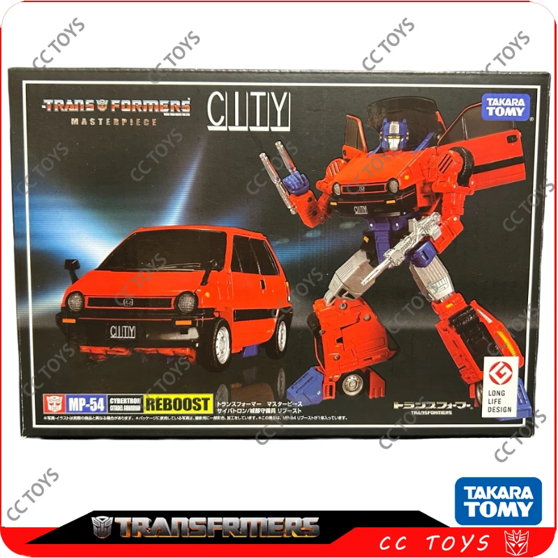 Takara Tomy-figuras de acción de Transformers, juguetes auténticos de la serie Masterpiece, MP-54, Reboost, regalos para pasatiempos