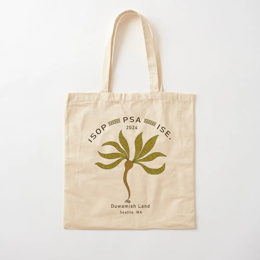 PSA-ISOP-ISEP 2024 Bull Kelp logo Tote Bag tote bag men's tote bag screen custom fabric custom bags
