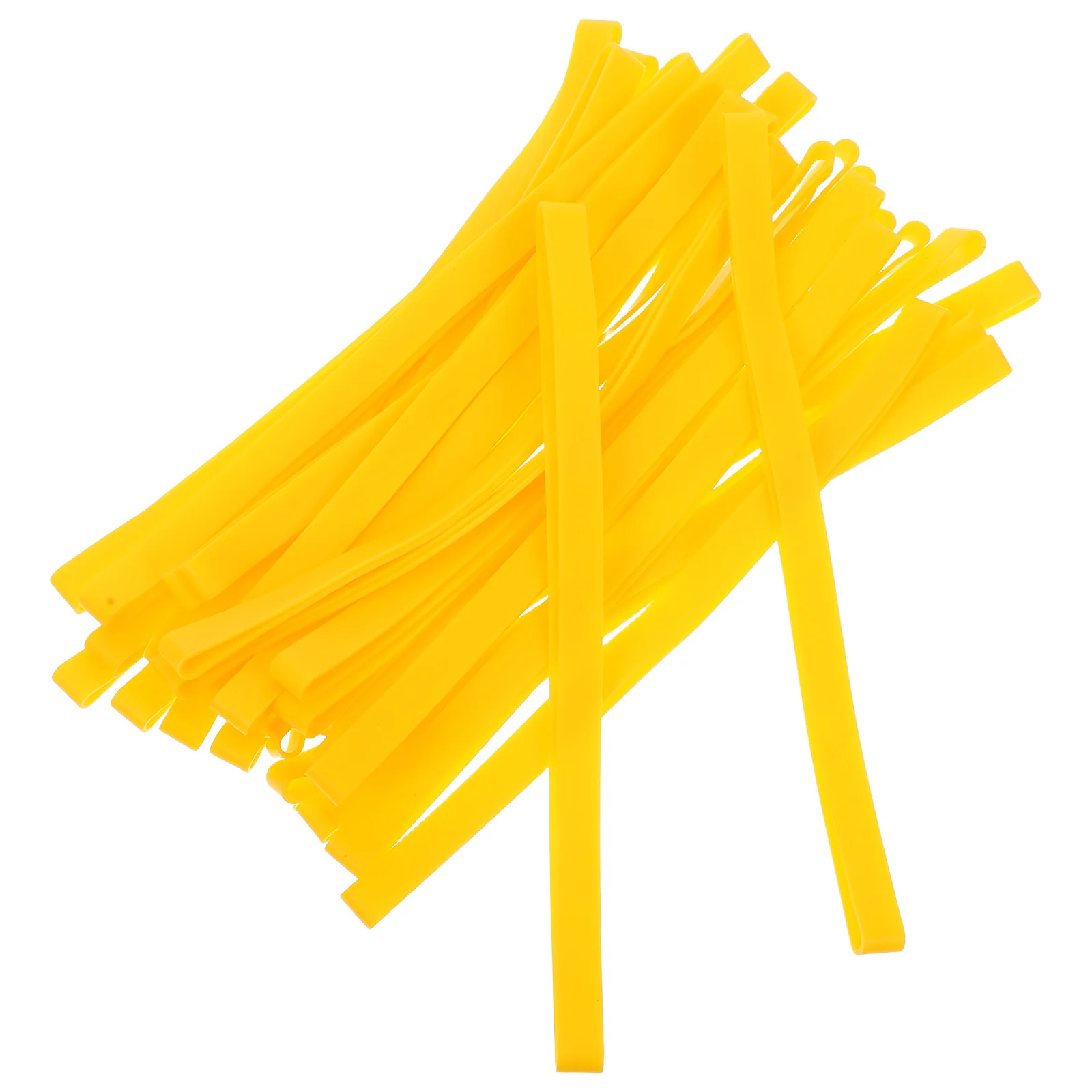 

30Pcs Silicone Rubber Bands Smooth Portable Adjustable Strap for Bento Accessories Diary Book Strap Replacement Elastic Bands