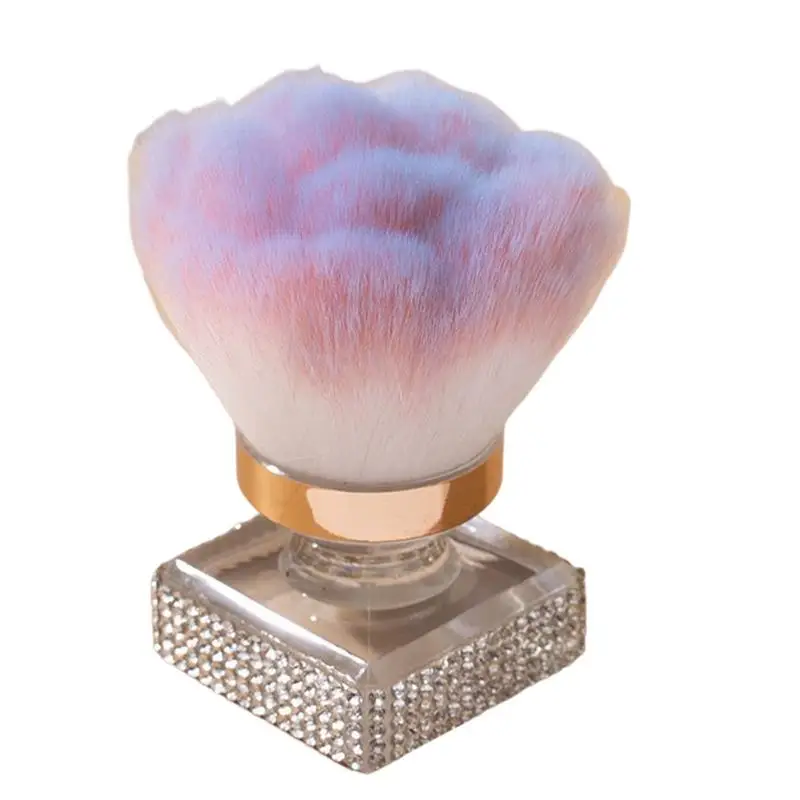 Pennello per polvere fissante Pennello per polvere per unghie Viso Guancia Pennello per fissaggio generale Pennello per contorno trucco Pennello per trucco per miscelazione complessiva