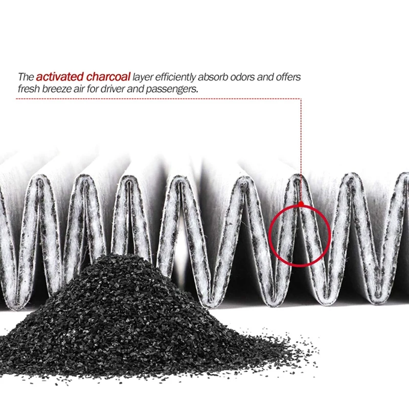 Cabin Air Filter CF10285 Activated Carbon for Toyo Super Deal  C 4Runner 2010-2018 view 2