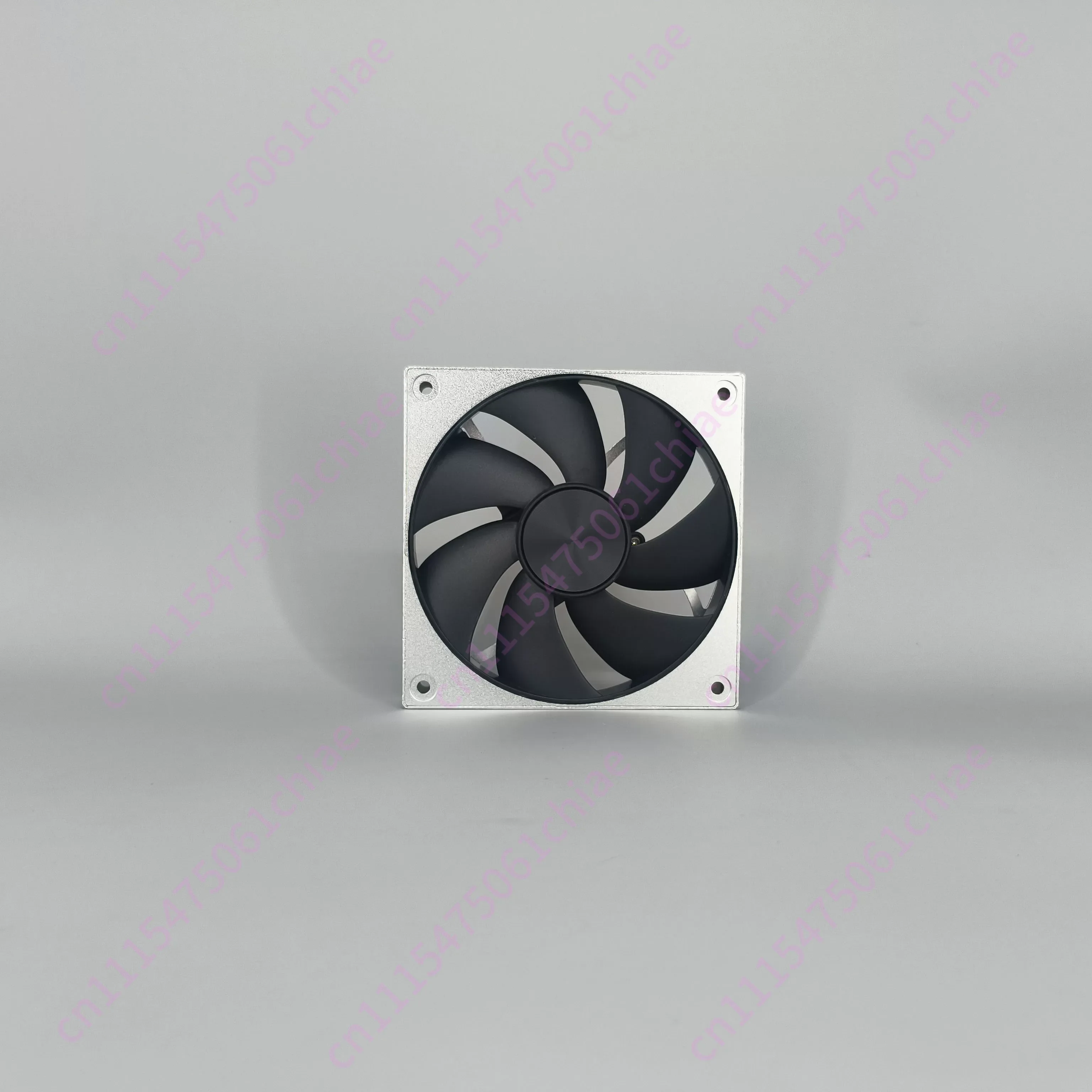 All-aluminum CNC Anodized 12V Liquid Bearing 12CM Positive Vane Reverse Vane Fan