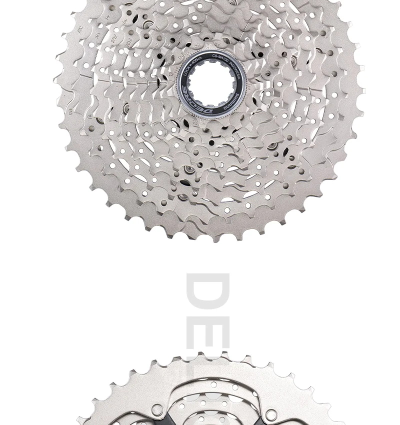 SHIMANO DEORE M4100 10v Cassette Sprocket CS-M4100-10 10-Speed - HYPERGLIDE -11-46T, 11-42TOriginal