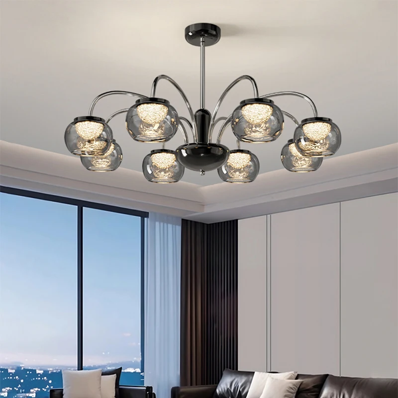 

Crystal chandeliers luxury modern Living Room Light Luxury home decor Pendant Light Dining Room Bedroom Villa Hotel LED Light