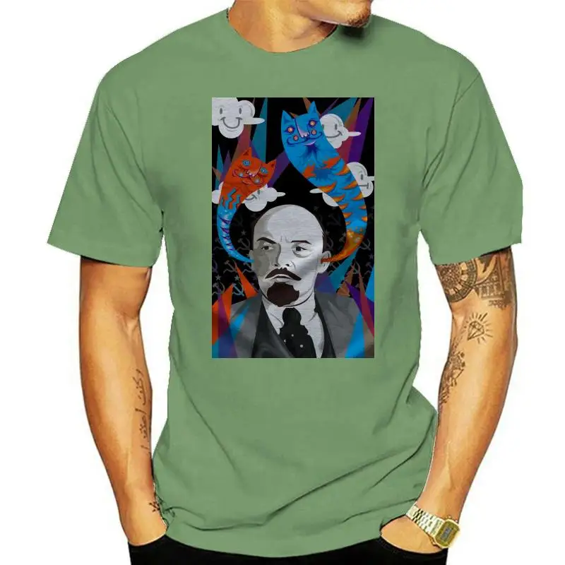 Men t shirt Castro Guevara Lenin Communist Parties Printed Fashion Cartoon  t-shirt women