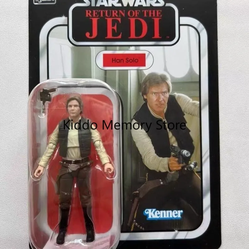 Hasbro Star Wars TVC Han Solo 3.75 Inch Collectible Articulated Action Figure Model Toy Item Number 13366 For Collectors