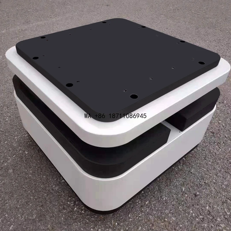 50kg Payload Unmanned Robot Library Delivery Vehicle Service Robotic Car Self driving Wheeled Lab Chassis