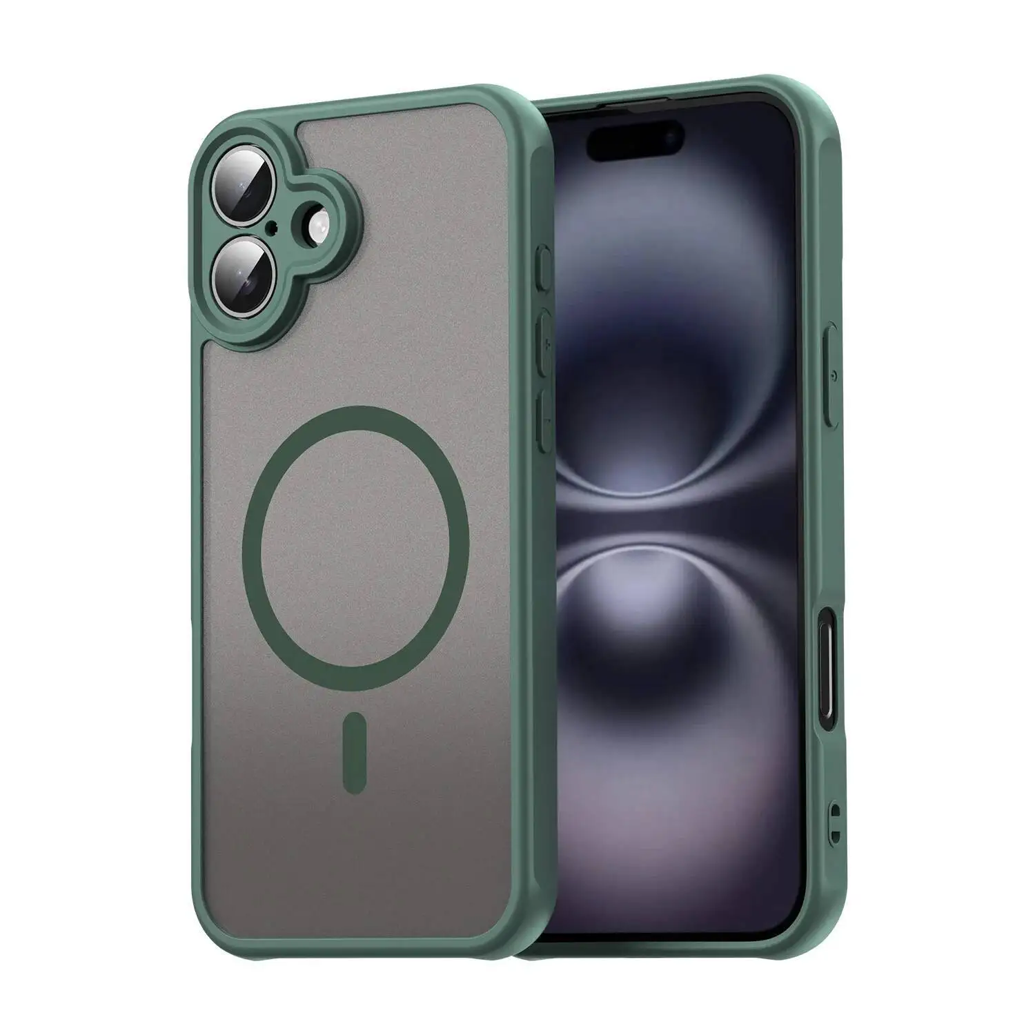 

Чехол для Iphone 17 Air Pro Max, матовый, матовый, прозрачный, магнитный, мягкий силиконовый, с полной защитой объектива, чехол для телефона