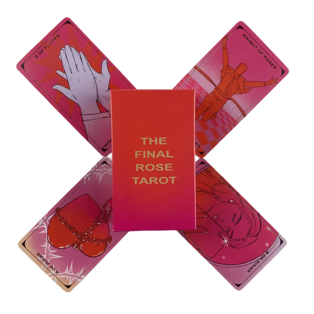 The Final Rose Tarot Cards Game Fortune-telling Oracle Divination Visions Edition Creativity Messages Board Deck