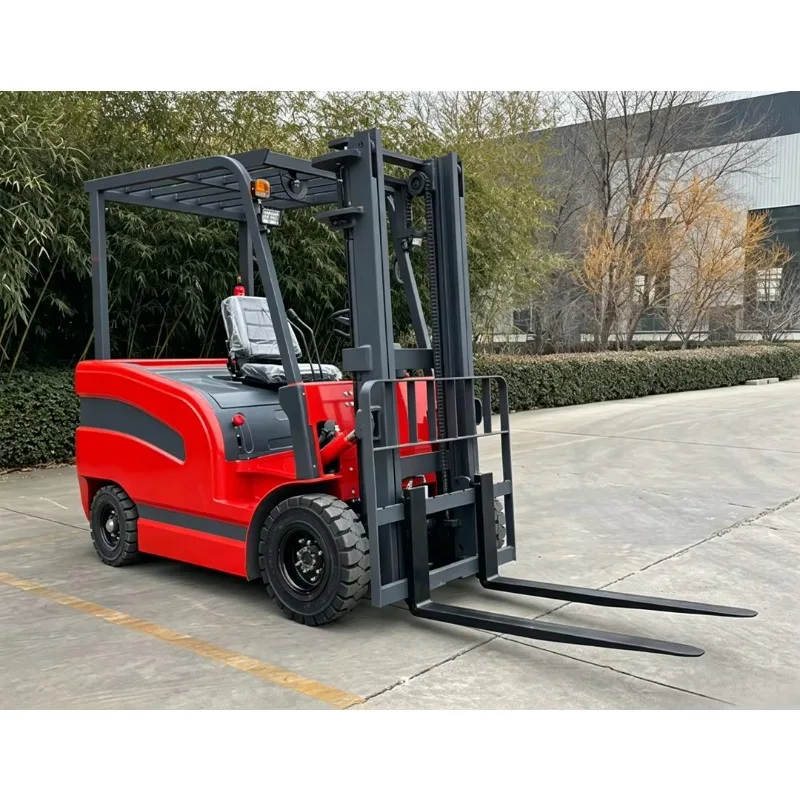2 Ton 3 Ton Full Automatic Electric Forklift Hydraulic Lifting Truck Warehouse Cargo Loading Unloading Material Handling