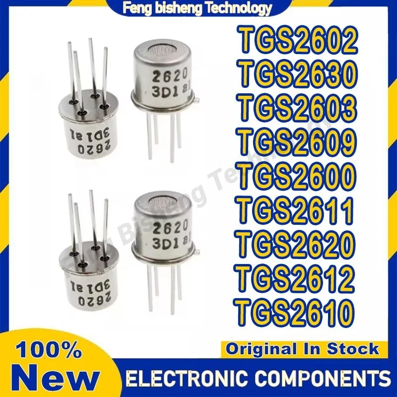 

TGS2602 TGS2609 TGS2600 TGS2611 TGS2630 TGS2620 TGS2612 TGS2610-C00 TGS2603 alcohol gas sensor new original in stock