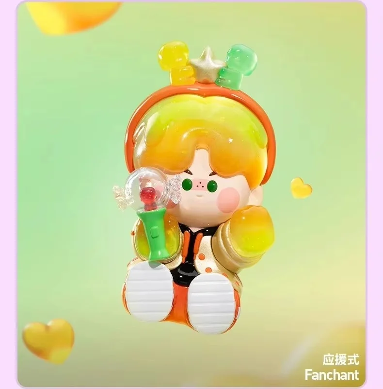 Pop Mart Pino Jelly Shining Plan Series Blind Box Wish Boy Cartoon Action Figure Ornament Model Desk Decoration Toy Gift