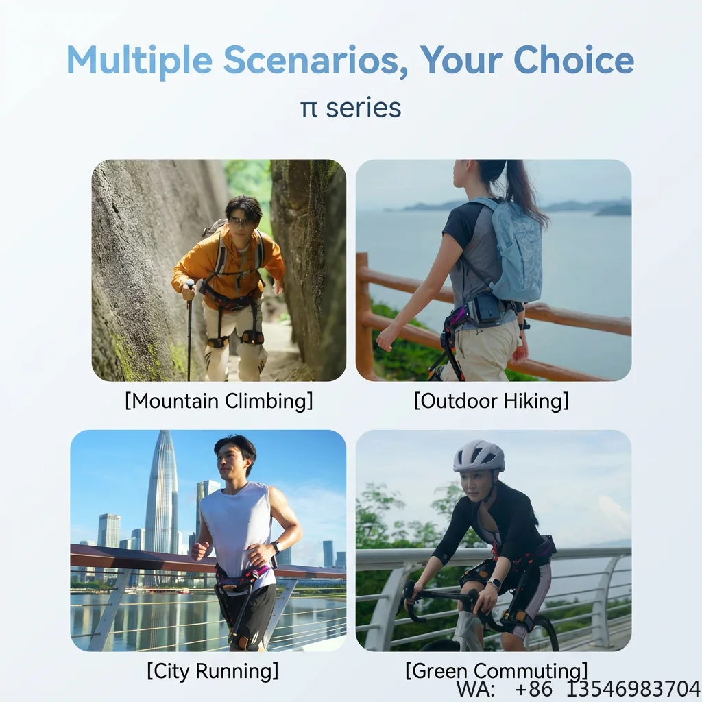 Smart Power-Assisted Knee Exoskeleton with Adaptive Torque Support, Robotic Leg Aid for Stair Climbing, Hiking & Daily Walking