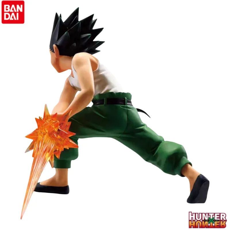 

In Stock Original Bandai Banpresto Hunterxhunter Gon Freecss Anime Merchandise Action Figure Tfigurine Model Ornaments Statue