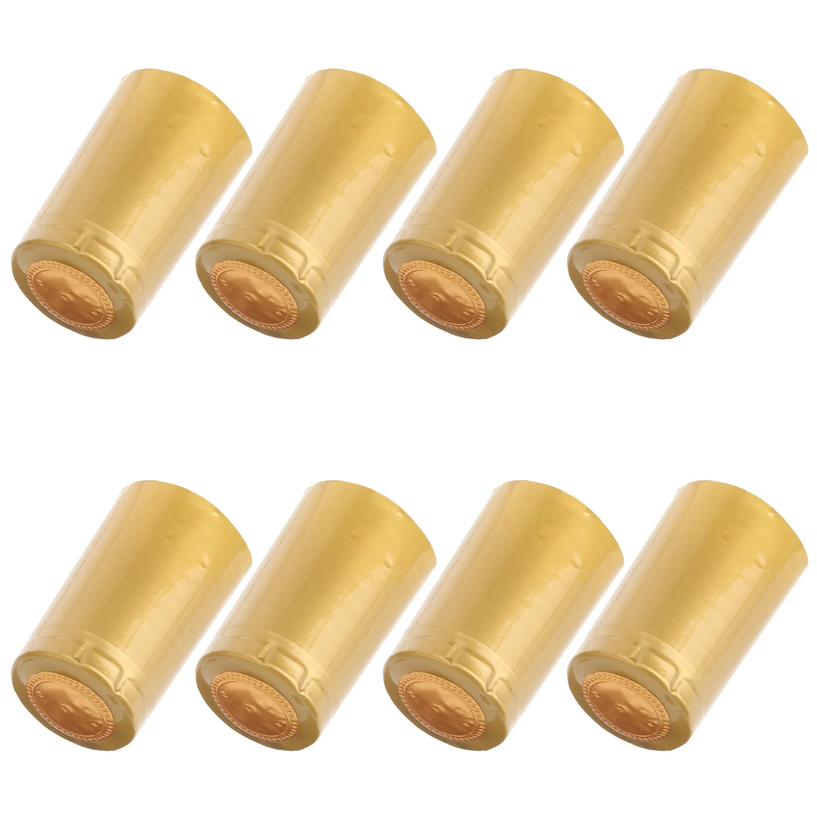 

200pcs Heat-Shrink Capsules Red Wine Bottle Sealing Cover Premium Plastic Tear-Off Tab Homebrew Wine Accessories