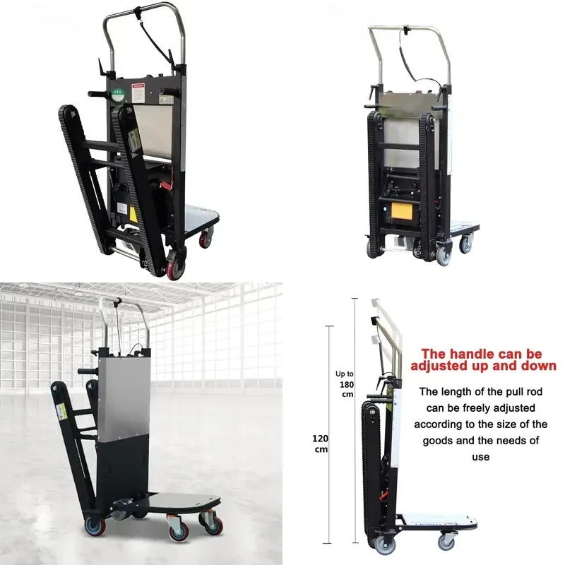

Electric Stair Climbing Trolley for Baot New Industrial Heavy Stairs Moving