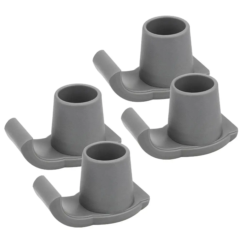 

4Pcs Non-Slip Walker Feet Glides Replacement Heavy Duty Walker Skis Glides for Elderly Stability Anti-Skid Cane Tips