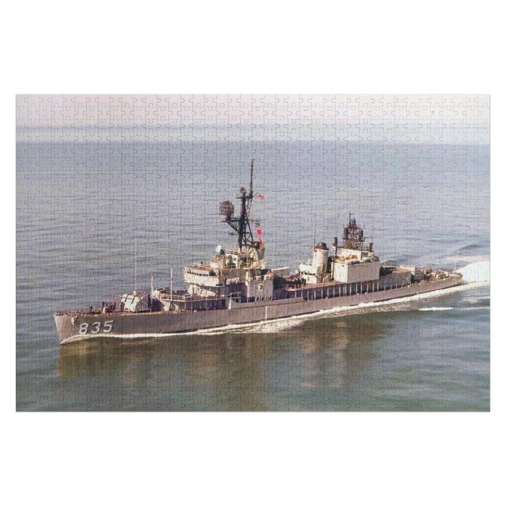 

USS CHARLES P. CECIL (DD-835) КОРАБЛЬНЫЙ МАГАЗИН Пазл Пазл для детей Деревянные фото Персонализированные рождественские подарки Пазл