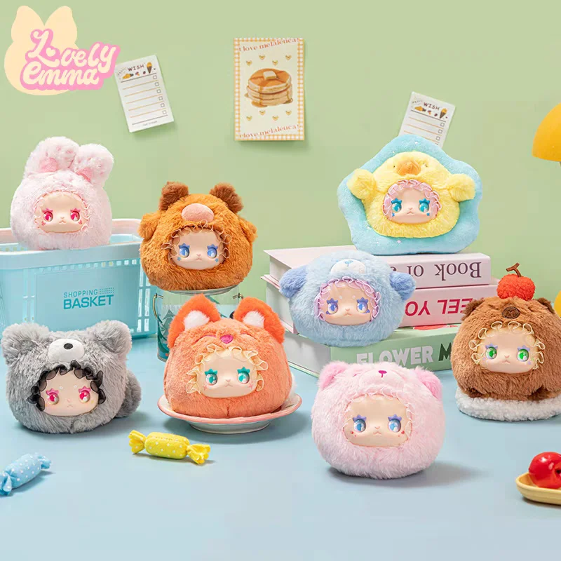 

Genuine Emma Secret Forest Ruaruazoo Vinyl Face Plush Blind Box Keychain Pendant Decor Collectible Anime Toy Decorative Pendant