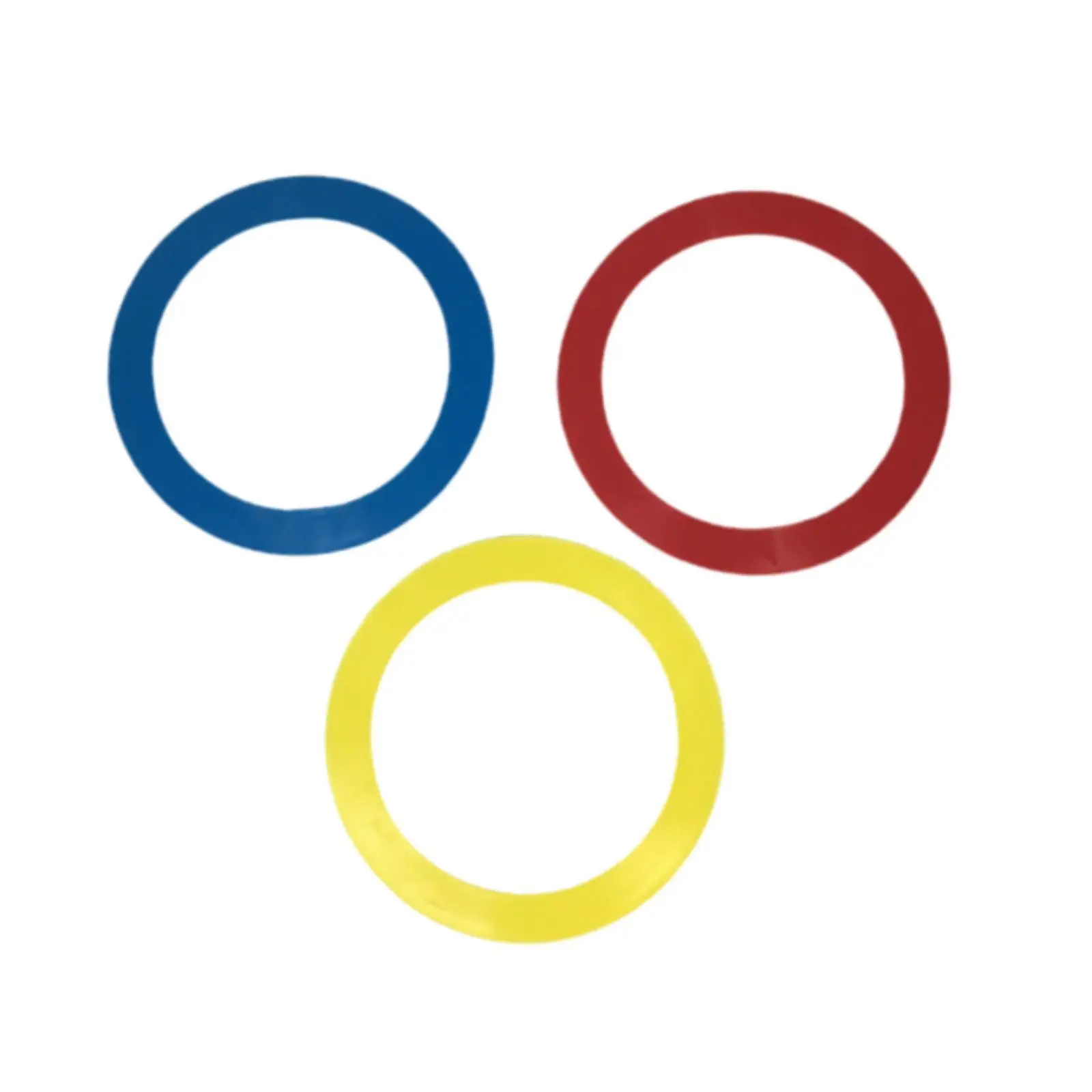 3Pcs Juggling Rings,The Rings,Professional Rings,Acrobatic Show Rings,Toss and Catching Throwing Rings,Vaudeville Circles