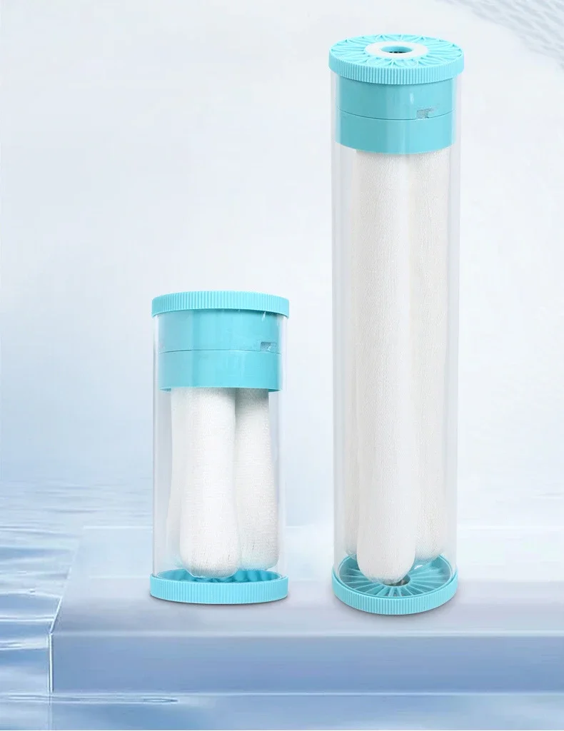 

10-дюймовый 20-дюймовый ультрафильтрационный мембранный фильтрующий элемент из ПВДФ, съемный вручную и моющийся фильтрующий элемент большого жира с подкладкой