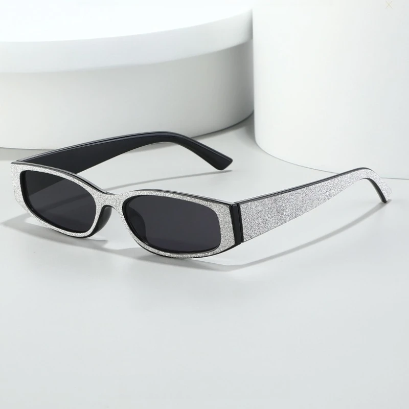 

Square-Frame Sunglasses Retro Hip-Hop Punk Street Style Sun Glasses Unisex Anti-UV Shades for Outdoor Travel and Beach Vacations