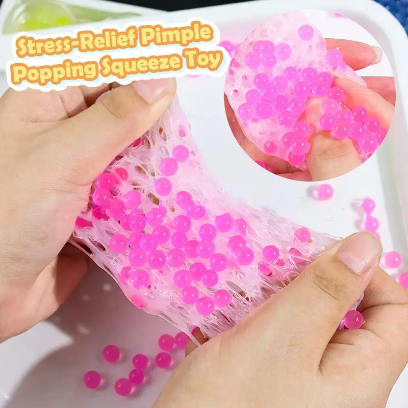 Random 1 PCS Love Pimple Popping Pinch Fidget Stress-Relieving Toy Pimple Sensory Squeeze Toys Creative Anti-pressure Gift