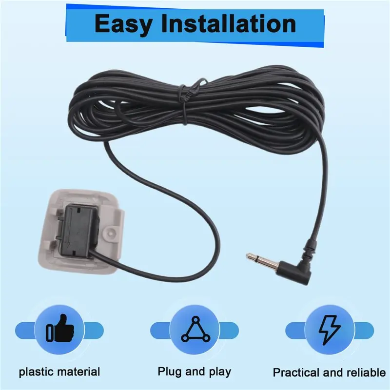 ABOK-Car Audio Microphone 3.5Mm Plug Mic Stereo Wired External Microphone For BMW 1 Series F20 3XF30 F35 5X